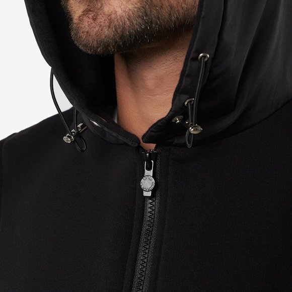 UNU Hooded Scarf Black Cotton Waterproof Balaclava Hat NWT - Picture 8 of 10